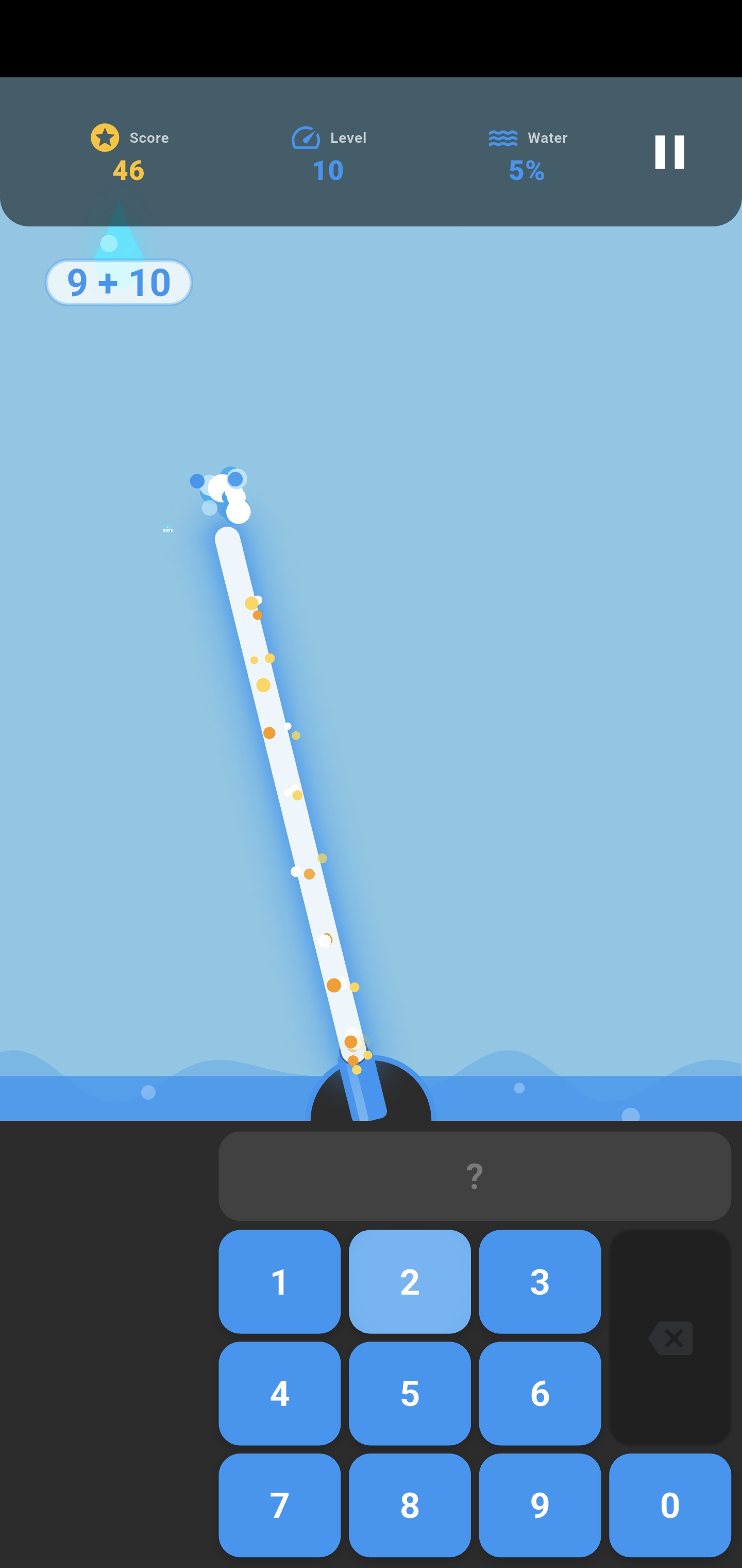 Math Defence Action - Solving Problems to Fire